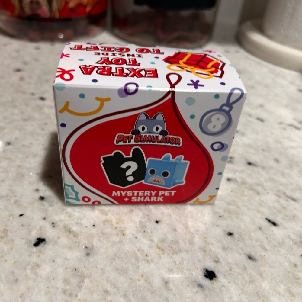 Pet Stimulator McDonald’s Toy shark and Mystery Toy